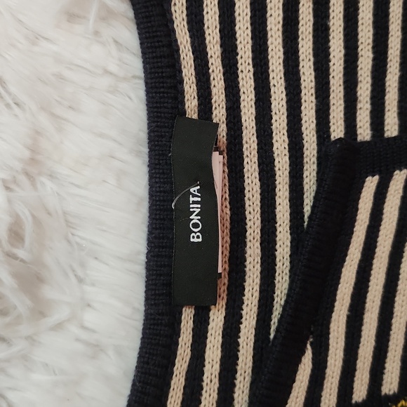 BONITA oversized, overlapping, open front multi design/colour cardigan - Picture 2 of 14